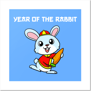 Rabbit Zodiac Posters and Art